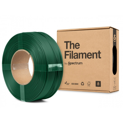 "The Filament" by Spectrum TF-24161, ReFill, PLA Matte, 1,75mm, 1000g, Zöld (Jungle green)