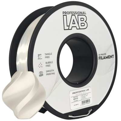 Professional Lab FG-P89-E1, 3D filament, PLA Silk, 1,75mm, 1000g, Fehér (White)