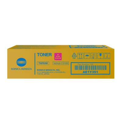 Konica Minolta TNP93M AE1Y351 bíborvörös (magenta) eredeti toner