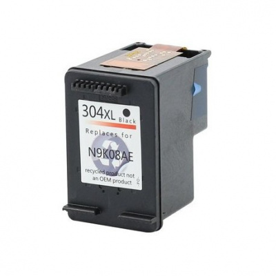 Utángyártott tintapatron a HP 304XL N9K08AE fekete (black) 