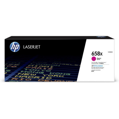 HP 658X W2003X bíborvörös (magenta) eredeti toner