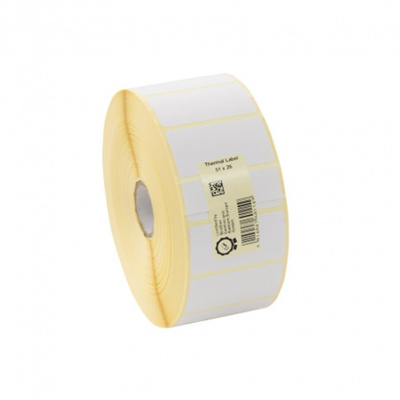 Brother LDE1E026051127P, 51mm x 26mm, eredeti fehér papír címkék, 3000 címkék