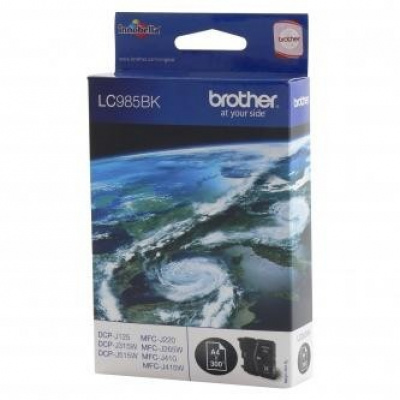 Brother LC-985BK fekete (black) eredeti tintapatron