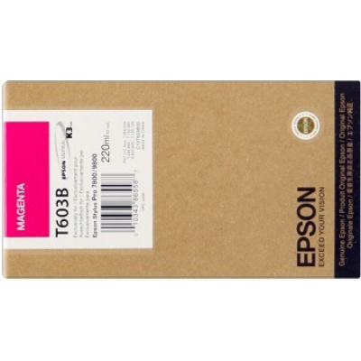 Epson T603300 bíborvörös (magenta) eredeti tintapatron
