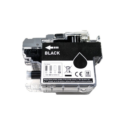 Brother LC-462XLBK fekete (black) Kompatibilis tintapatron
