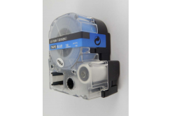 Epson LK-SD36BW, 36mm x 9m, fehér nyomtatás / kék alapon, utángyártott szalag