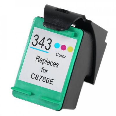 Utángyártott tintapatron a HP 343 C8766E színes 