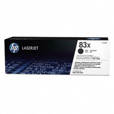 HP 83X CF283X fekete (black) eredeti toner