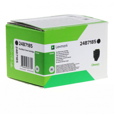 Lexmark 24B7185 fekete (black) eredeti toner