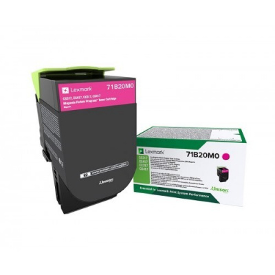 Lexmark 71B20M0 bíborvörös (magenta) eredeti toner