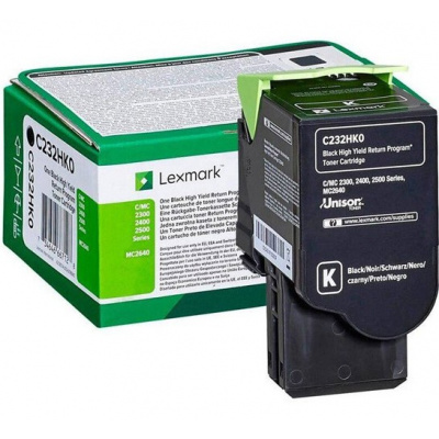 Lexmark C2320K0 fekete (black) eredeti toner