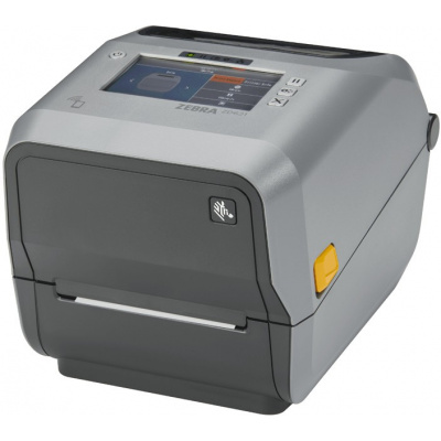 Zebra ZD621t ZD6A143-32EL02EZ TT, 12 dots/mm (300 dpi), címkenyomtató, RTC, USB, USB Host, RS232, BT, Ethernet, Wi-Fi, vágó egység, grey (Utód GC420t)