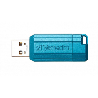 VERBATIM Flash Disk 32GB Store 'n' Go PinStripe, karibská kék