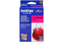 Brother LC-980M bíborvörös (magenta) eredeti tintapatron