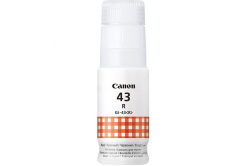 Canon GI-43 R 4716C001 piros (red) eredeti tinta