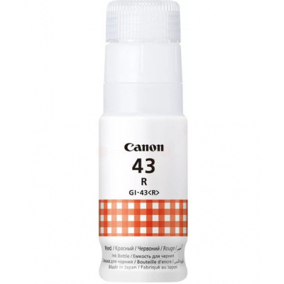 Canon GI-43 R 4716C001 piros (red) eredeti tinta