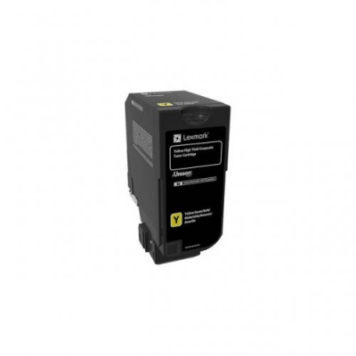 Lexmark 74C2HYE sárga (yellow) eredeti toner