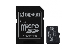 Kingston memóriakártya Micro Secure Digital Card Industria, 8GB, micro SDHC, SDCIT2/8GB, UHS-I U3 (Class 10), V30, A1, pSLC kártya