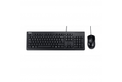 ASUS U2000 KEYBOARD+ MOUSE/BK/CZ