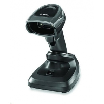 Zebra vonalkódolvasó DS8178-SR 2D black FIPS prezentációs állvány DS8178-SR7U2100PFW, USB KIT