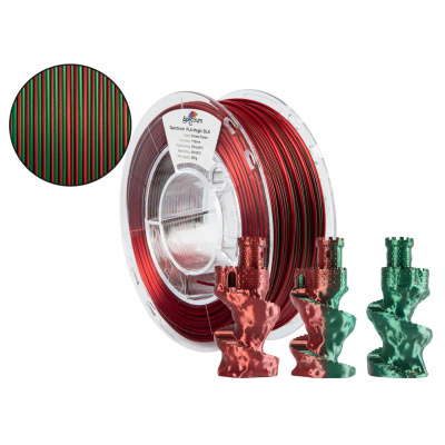 Spectrum 81391 3D filament, PLA Magic Silk, 1,75mm, 250g, Többszínű (Forest flame)