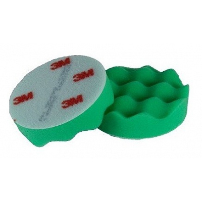 3M Perfect-It™ habpolírozó korong, zöld, 75 mm átmérőjű (50499)