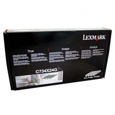 Lexmark C734X24G cián/bíborvörös/sárga/fekete (cyan/magenta/yellow/black) eredeti toner