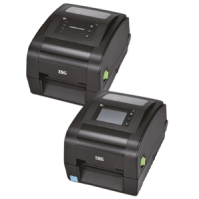 TSC DH340 DH340-A001-1032 címkenyomtató, LED, DRAM 128MB/FLASH 128MB, USB, RS-232, Ethernet, USB Host, RTC, buzzer, linerless cutter kit, EU (EMEA)