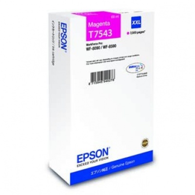 Epson T754340 T7543 XXL bíborvörös (magenta) eredeti tintapatron