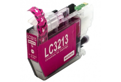 Brother LC-3213 bíborvörös (magenta) utángyártott tintapatron