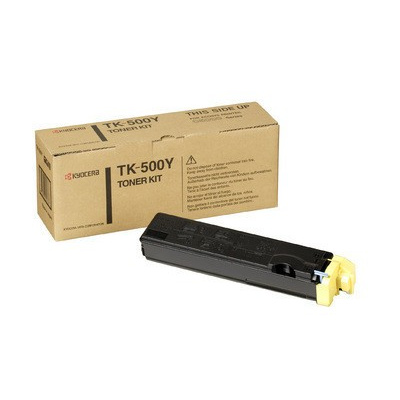 Kyocera Mita TK-500Y sárga (yellow) eredeti toner