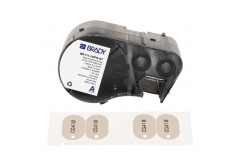 Brady M5-111-145FR-GY / 170851, 30.63 mm, Polyethylene, fekete nyomtatás / szürke alapon