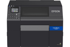Epson ColorWorks C6500Ae (mk) C31CH77102MK, színes címkenyomtató, cutter, disp., USB, Ethernet, black