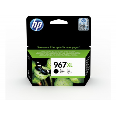 HP 967XL 3JA31AE fekete (black) eredeti tintapatron