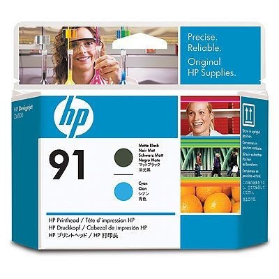 HP C9460A 91 matt fekete/cián (matte black/cyan) eredeti nyomtató fej