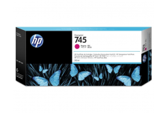 HP 745 F9K01A bíborvörös (magenta) eredeti tintapatron