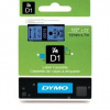 Dymo D1 45016, S0720560, 12mm x 7m fekete nyomtatás / kék alapon, eredeti szalag