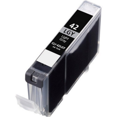 Canon CLI-42LGY, 6391B001 világos szürke (light grey) kompatibilis tintapatron