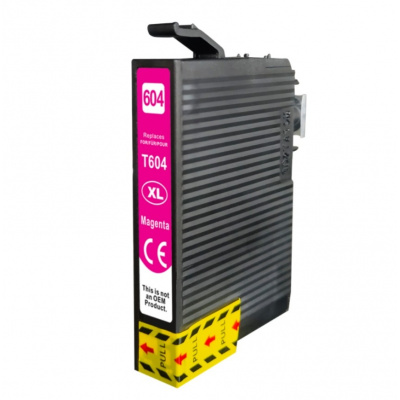 Epson 604XL T10H34 bíborvörös (magenta) kompatibilis tintapatron