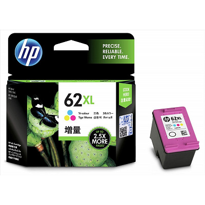 HP 62 XL C2P07AE színes (color) eredeti patron, lejárt szavatosságú