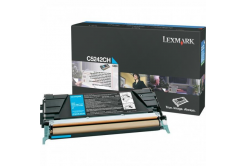 Lexmark C5242CH cián (cyan) eredeti toner