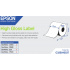 Epson C33S045537 High Gloss, a ColorWorks esetében, 76mmx33m, fehér öntapadó címkék