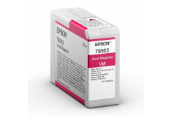 Epson T8503 bíborvörös (magenta) eredeti tintapatron