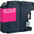 Brother LC-123 bíborvörös (magenta) kompatibilis tintapatron