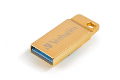 VERBATIM Flash Disk 16GB Metal Executive, USB 3.0, arany, fém