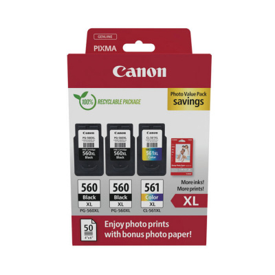 Canon PG-545XL 2x + CL-546XL 8286B015 színes (CMYK) multipack eredeti patronok