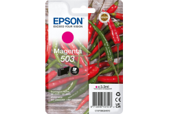 Epson 503 T09Q340 C13T09Q34010 bíborvörös (magenta) eredeti tintapatron