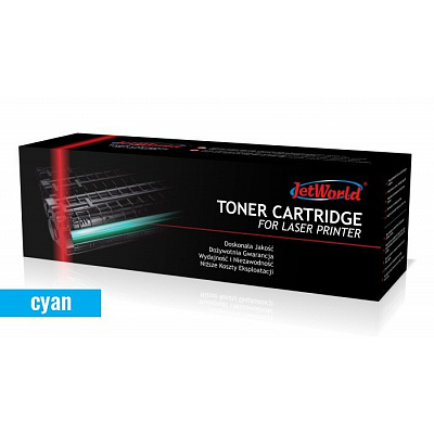 JetWorld PREMIUM kompatibilis toner HP 201A CF401A / Canon CRG-045 1241C001AA cián