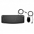 HP HP 200 multipack billentyűzet wired (USB) CZ, fekete s optickou egér, klasszikus