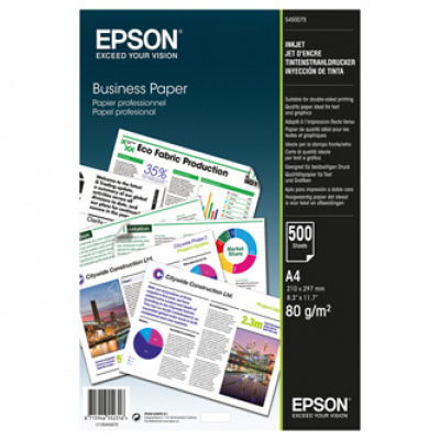 Xerografický papír Epson, Business Paper A4, 80 g/m2, fehér, 500 ív